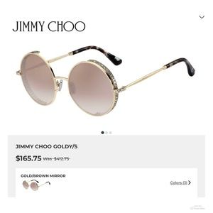 Jimmy Choo Goldy Sunglasses